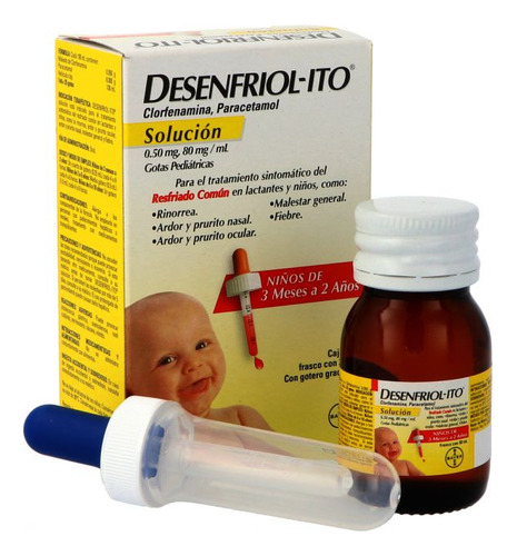 Desenfriolito Pediátrico Solución Caja Con Frasco Con 30ml Y