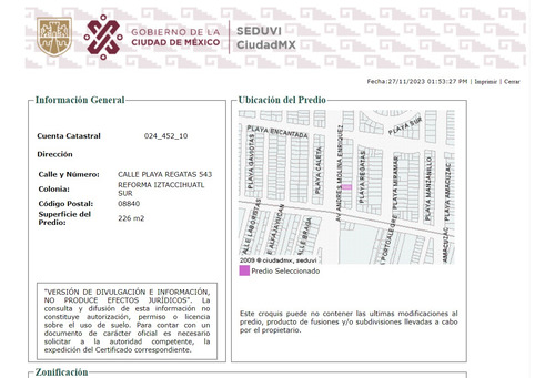 Casa En Playa Regatas, Col Reforma Iztaccihuatl, Iztacalco Lc25-zf