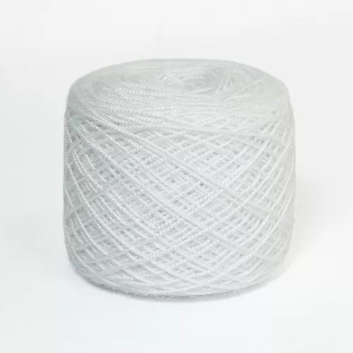 Hilo Lana Blanco Ovillo Crochet 50 Gr