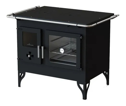 Imagen 1 de 5 de Cocina A Leña Tromen Petrona Ecologico Doble Combustion