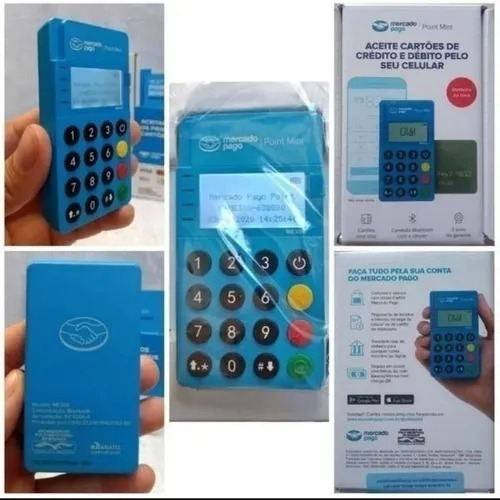 Imagem 2 de 2 de Kit Com 4 Maquina De Cartão Com Visor Iluminado Point Me30s
