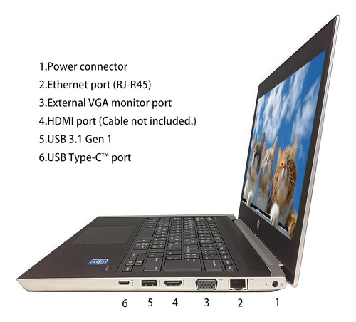 Laptop Hp Probook Mt31 Intel Celeron 3867u 8g Ram 256g Ssd (Reacondicionado)