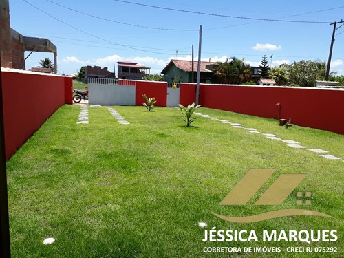Imagem 3 de 13 de Jc-037-2 Casa 2 Quartos, Área Gourmet E Piscina Em Unamar-cf