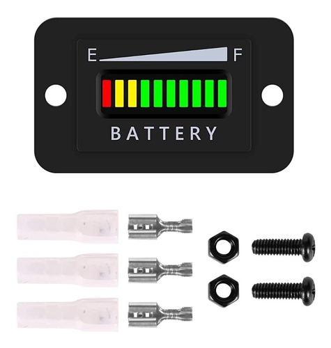 Medidor Indicador De Batería Y Voltaje De Carrito De Golf