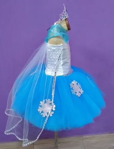 Vestido personalizado frozen sales