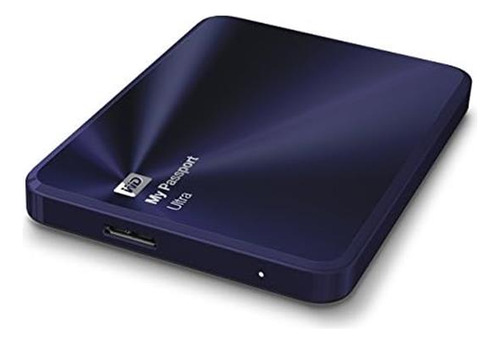 Wd Portátil My Passport Ultra Metal Edition De 1 Tb, Negro Y