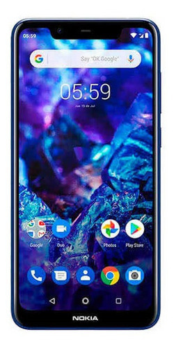 Celular Nokia 5.1 Plus 32g Azul Libre De Fábrica Telcel