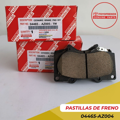 Pastillas De Frenos Delanteras Tundra,sequoia,roraima Origin