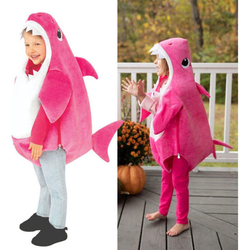 Disfraz De Tiburón Para Niños, Diseño De Rosa 110