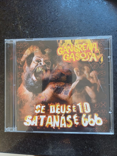 Cd Gangrena Gasosa - Se Deus É 10 Satanás É 666 Estandar