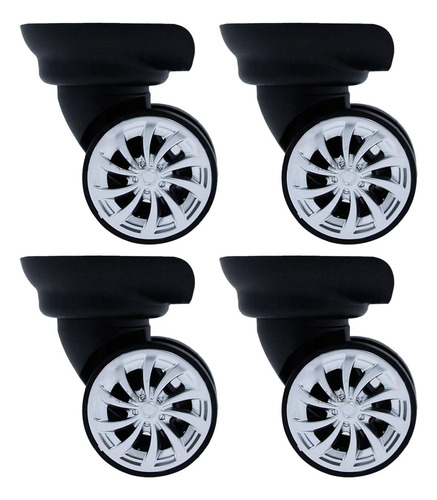 4 Uds Ruedas Giratorias Ruedas Para Maletas De Equipaje,