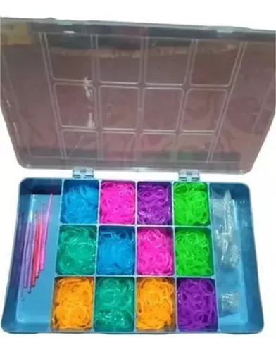 Juguete Gomitas Para Crear Pulseras 2000 Unidades + Envio