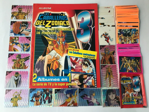 Álbum Caballeros Del Zodiaco 3 - Editorial Navarrete
