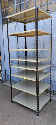Estantería Metalica 75x90x240 8 Est C/refcarga 120kg C/u (Usado)