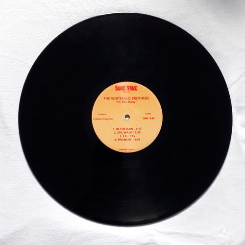 Lp The Whitefield Brothers / In The Raw / 2001 / Import (Usado)