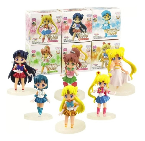 Set 6 Figuras Sailor Moon