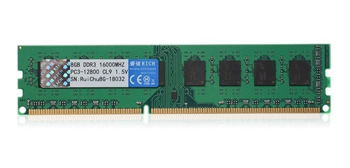 Ruichu Ddr3 8g 1600mhz Desktop Ram Memory Stick Para Amd