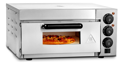 Vevor Horno De Pizza Comercial De Encimera Una Sola Capa