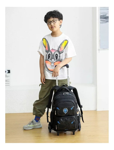 Kit De Mochila Escolar Con Ruedas Para Niñas