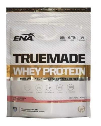 Imagen 3 de 5 de Promo X 2 Proteina Ena True Made X453gr - Frutilla
