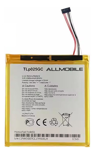 Bateria Para Alcatel Tlp025gc Pixi 4 9003 8063 9003x E/g