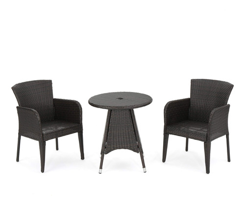 Christopher Knight Home Corsica Round Bistro Set, Juego De 3