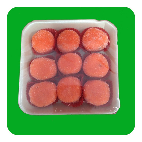 Imagen 2 de 2 de Charola Cocada Dulce Típico Poblano Coco Durazno 249 Gr Dlt