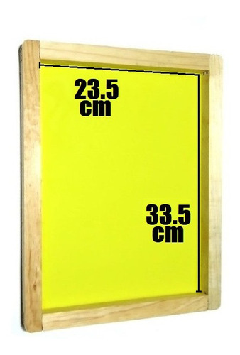 10 Marcos Madera (3/4 De Pulgada) Malla 120, 30x40 Cm
