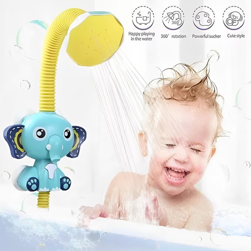 Juguete Regadera Rociadora De Agua Para Baño De Niños Bebes
