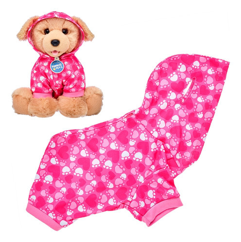 Pijama Rosado Corazon Promise Build-a-bear