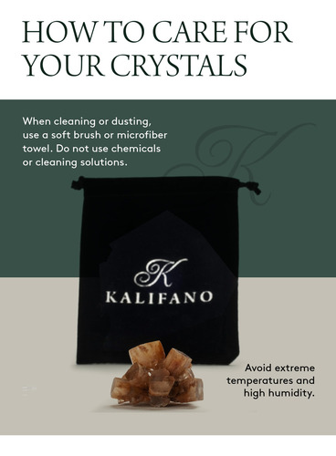 Cúmulo De Aragonito Natural Kalifano - Cristal De Reiki De A