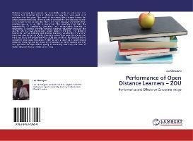 Libro Performance Of Open Distance Learners - Zou - Lea C...