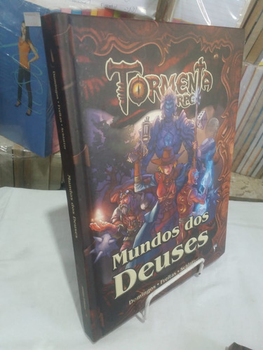 Livro Tormenta Rpg Mundos Dos Deuses - Leonel Domingos, Alvaro Freitas, Bruno Schlatter [2016]