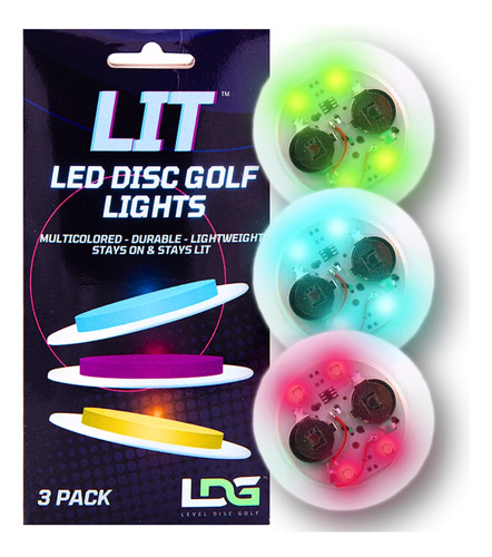  Luces De Golf De Disco Iluminado (paquete De 3) ...