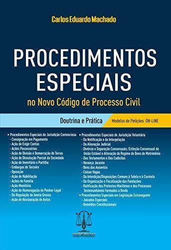 Procedimentos Especiais No Novo Cpc - Doutrina E Prática  - Modelos Online, De Carlos Eduardo Machado. Editora Imperium, Capa Mole Em Português, 2021