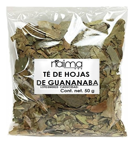 Guanabana Hojas Deshidratadas Té 50 Gramos Orgánico