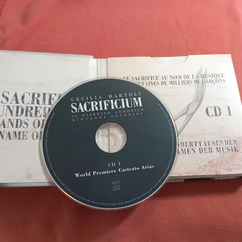 Cecilia Bartoli/sacrificium 1 Cd + 1 Cd Bonus Ed C Librob27 (Usado)