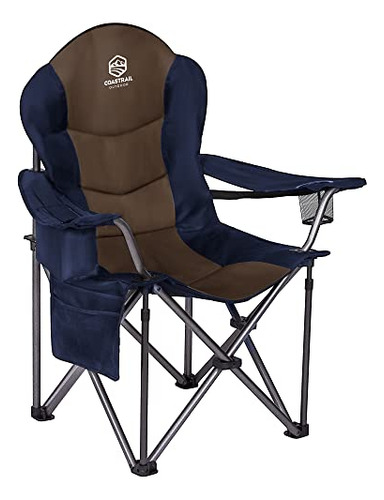 Coastrail Outdoor Silla De Camping Acolchada Con Soporte Lum