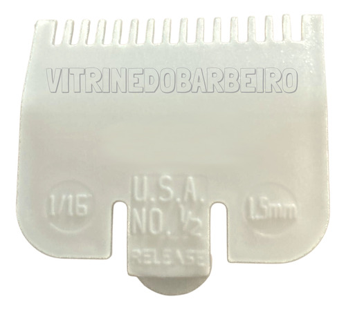 Pente 1/2 Original Wahl Para Máquinas De Corte Profissional!