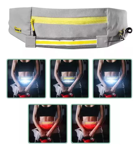 Riñonera Para Correr Con Luz Led, Impermeable Maricona Cintu