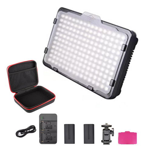 Luz Led Para Cámara, Lámpara De Vídeo Portátil Estilo D