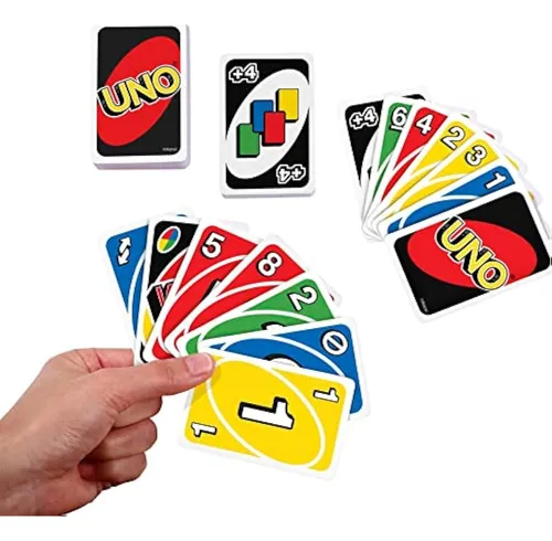 Set De 3 Juegos De Mattel Games Con Uno, Skip-bo Y