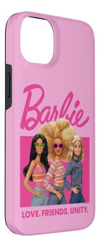 Capa Para Celular Barbie Love, Friends, Unity iPhone 14 Plus