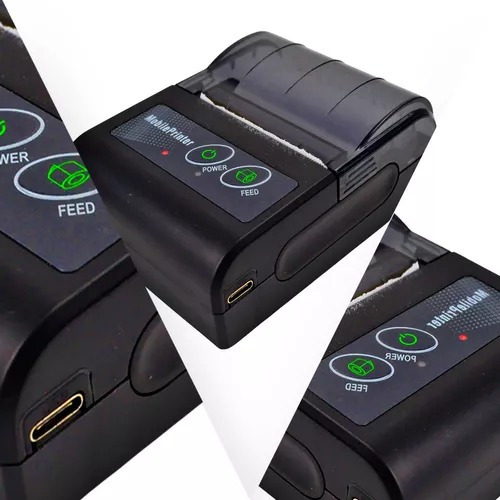 Mini Impressora Portátil Bluetooth Térmica 58mm Android Ios