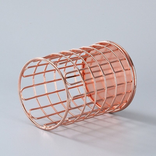 Imagen 5 de 6 de Portalapices De Metal Para Escritorio Oficina Porta Lapices