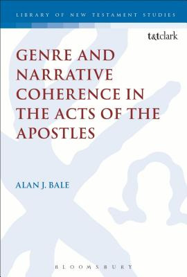 Libro Genre And Narrative Coherence In The Acts Of The Ap...