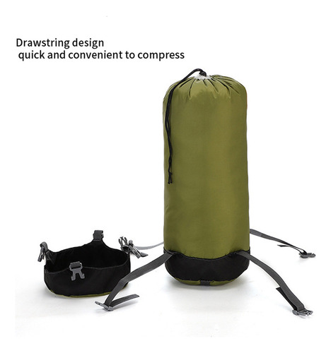 D Bolsa De Almacenamiento De Compresión For Saco De Dormir Y
