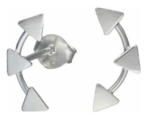 Aro Diseño Triple Triangulo - Plata 925