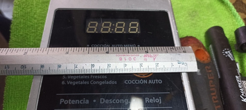 Panel Completo P/horno De Microondas Daewoo Kor-6l3b1a (Usado)