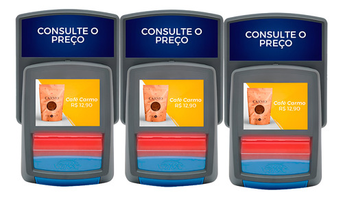 Terminal Consulta Busca Preço Gertec G2-e Eth Wifi Kit 03un